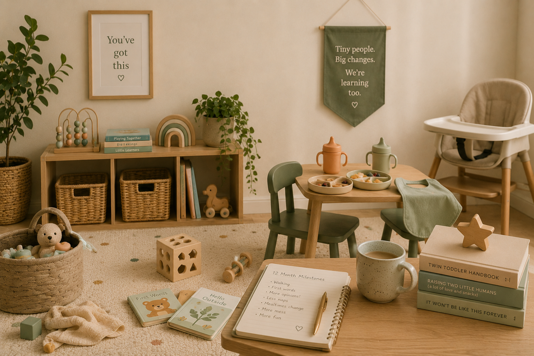 Twin Toddlers: What Changes at 12 Months and How to Manage It
