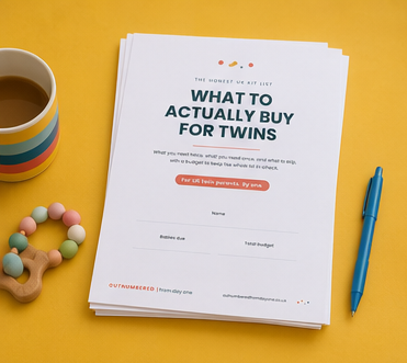 What to Actually Buy for Twins